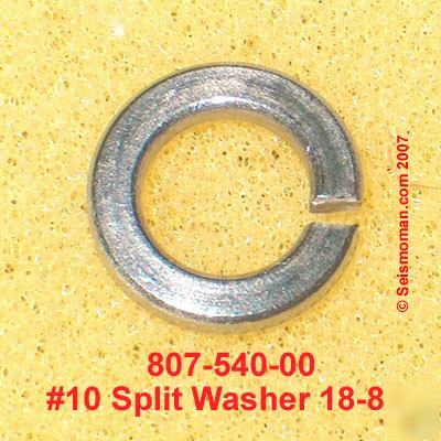 50 split lock washers #10 x 5/16
