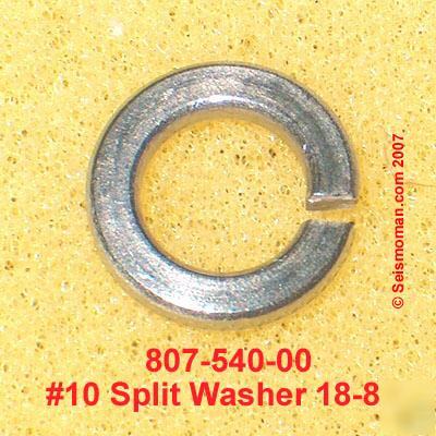 50 split lock washers #10 x 5/16
