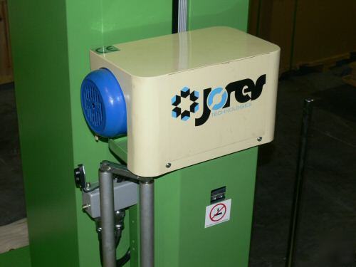 Jorestech pallet stretch wrapping machine w/pre-stretch