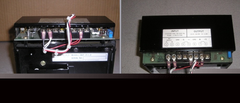 Kepco bkf 15-1.2 13.5V-16.5V 0-1.2A power supply