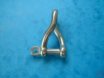 New brand 10MM stainless steel 316 twisted shackles