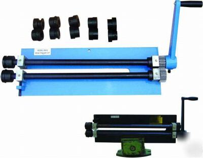 Sheet metal bead roll kit (rolling machine)