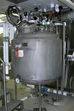 Used: tci superior reactor, 300 gallon, 316L stainless