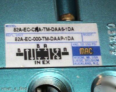 New mac valve 82A-ec-caa-tm-DAA6-1DA 000-tm-daap nip