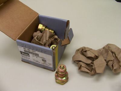 Parker hydraulic fluid couplings sm-502-12FP fittings 