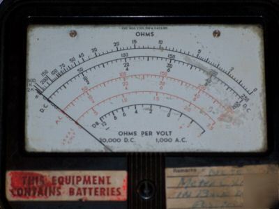 Simpson 260 multimeter series 1 or 2