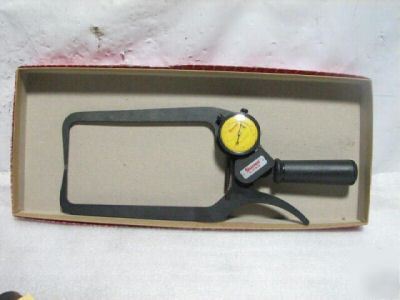 Starrett outside dial indicator gage caliper 25MM 1017M