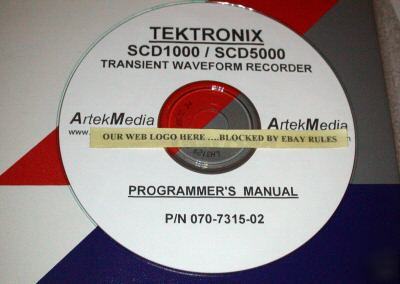 Tektronix SCD1000 SCD5000 programmers manual