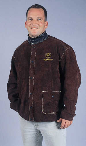 Tillman 2480A-xl chocolate brown welding jacket