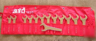 Atd 1435 partial set of sae service wrenches