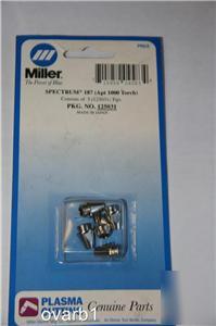 Miller 125031 spectrum 187 tips apt 1000 torch welding