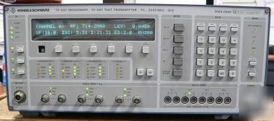 Rhode & schwarz sfz tv-sat test transmitter 70-2000 mhz