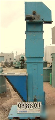 Used: american bulk conveying bucket elevator, model G4