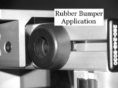 8020 inc rubber bumper 10 s 2850 n