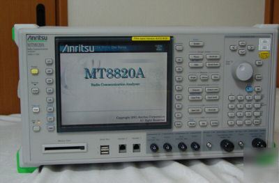 Anritsu MT8820A /01/02/03 radio communication analyzer