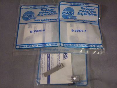 Lot of 3 bimba bracket kits d-35875-4 __________Z14