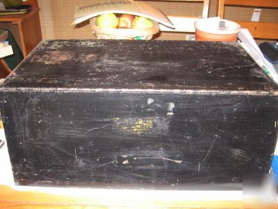 New tool box and drill bits and used