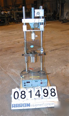 Used: kayeness capillary rheometer, model 430. used to
