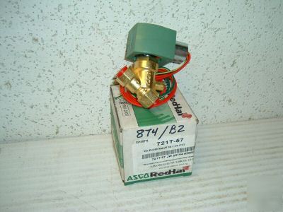 Asco red hat solenoid valve 3/8