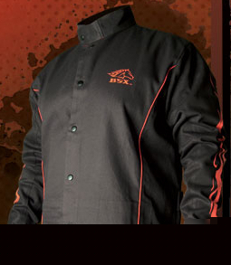 Black stallion xtreme bsx stryker fr jacket - large