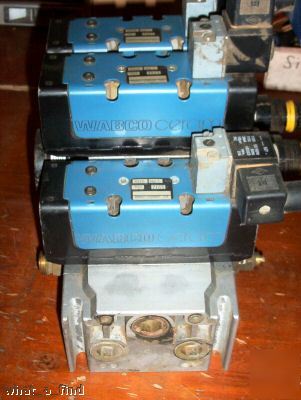 Ceram rexroth wabco air solenoid valves & manifold 2440