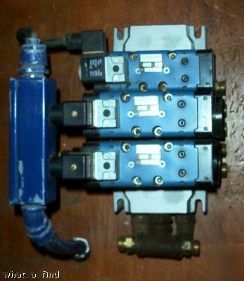 Ceram rexroth wabco air solenoid valves & manifold 2440