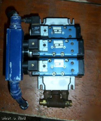 Ceram rexroth wabco air solenoid valves & manifold 2440