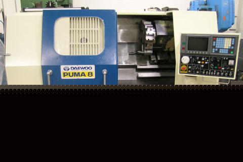 Daewoo puma 8, fanuc ot, 8