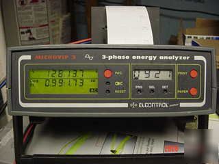 Elcontrol microvip 3 energy analyzer power analyzer