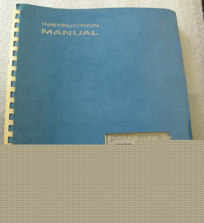 Tektronix 3T77A sampling sweep unit manual