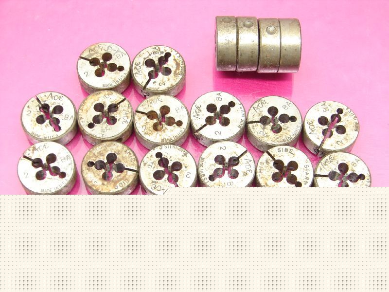 New 24 # 2 - ba adjusta round split threading die 1