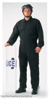 New black tactical coveralls medium