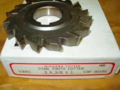 New brand niagara stagger tooth milling cutter 