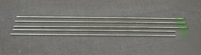 New pure tungsten tig welding electrodes 1/8