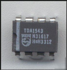 1543 / TDA1543 / dual 16-bit dac integrated circuit