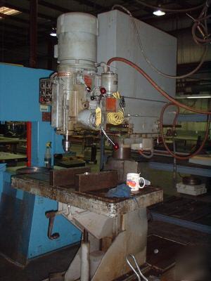  3' johansson radial arm drill 3 hp 17''x 36''table