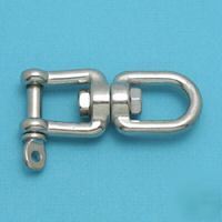 Eye & jaw swivels 316 stainless steel 3/8