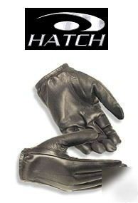 Hatch SMX80 searchmaster leather search gloves large 