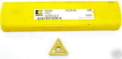 Kennametal TNMG544RN KU30T carbide turning insert