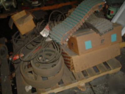 Pallet pulleys belts reeves drive belts bando b-75 umc