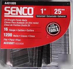 Senco 16G finish nails 1