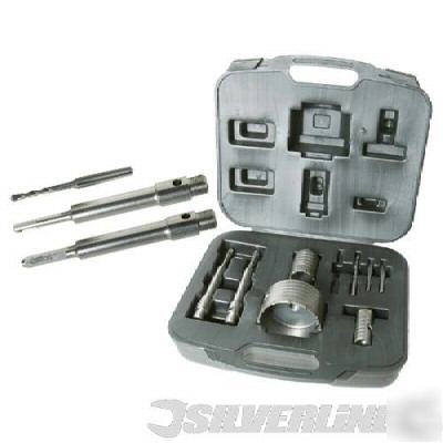 Tct core drill kit heavy duty full kit makita / bosch