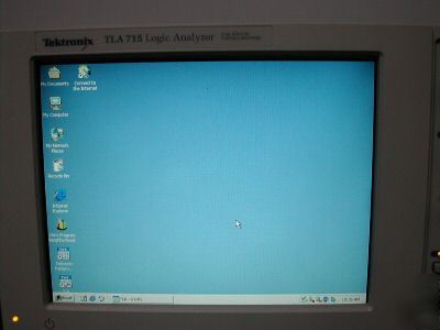 Tektronix tla 715 dual monitor logic analyzer 2* TLA7N2