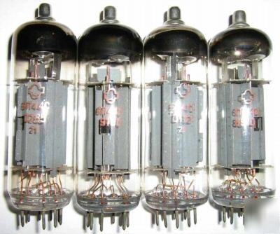 6P44S = EL500 output beam tetrode tubes lot of 4