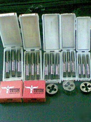 Cycle 26 tpi tap die set 20PCS 1/4