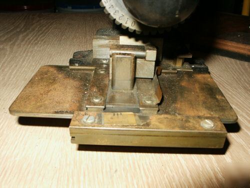 Numberall nameplate stamping press model #48 (relist)