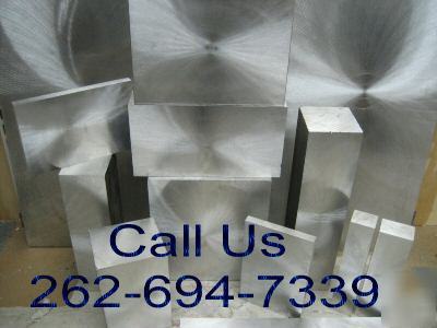  aluminum plate ground 2 sides 2.985 x 6 1/8 x 11 1/4