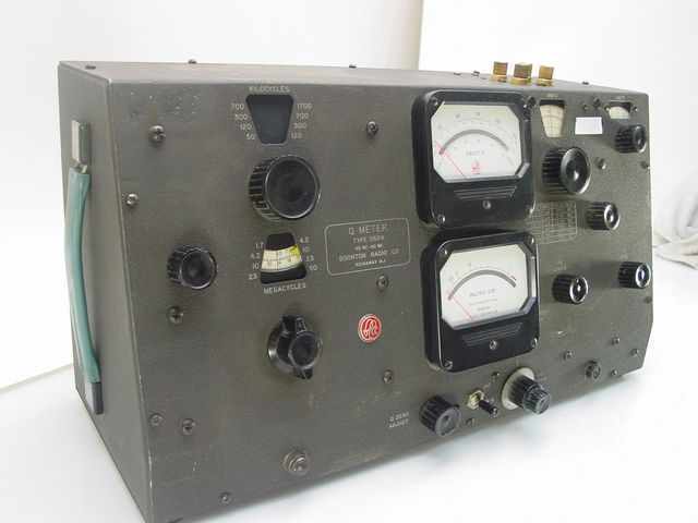 Boonton radio corp. 260-a q meter vintage 50 kc - 50 mc