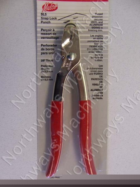Malco SL5 snap lock punch vinyl & aluminum siding tools