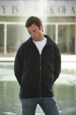 Black fleece jacket workwear - large(Â£12.90 inc. del)